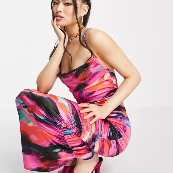 ASOS Multicolored midi! - Picture 3 of 5